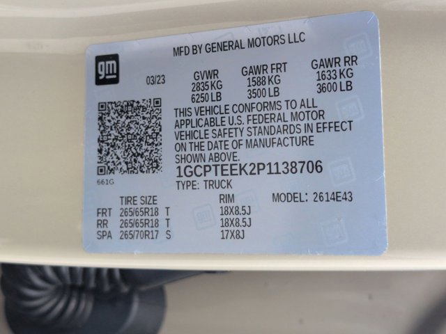 Used 2023 Chevrolet Colorado Trail Boss w/ Technology Package AWD/4WD image 23