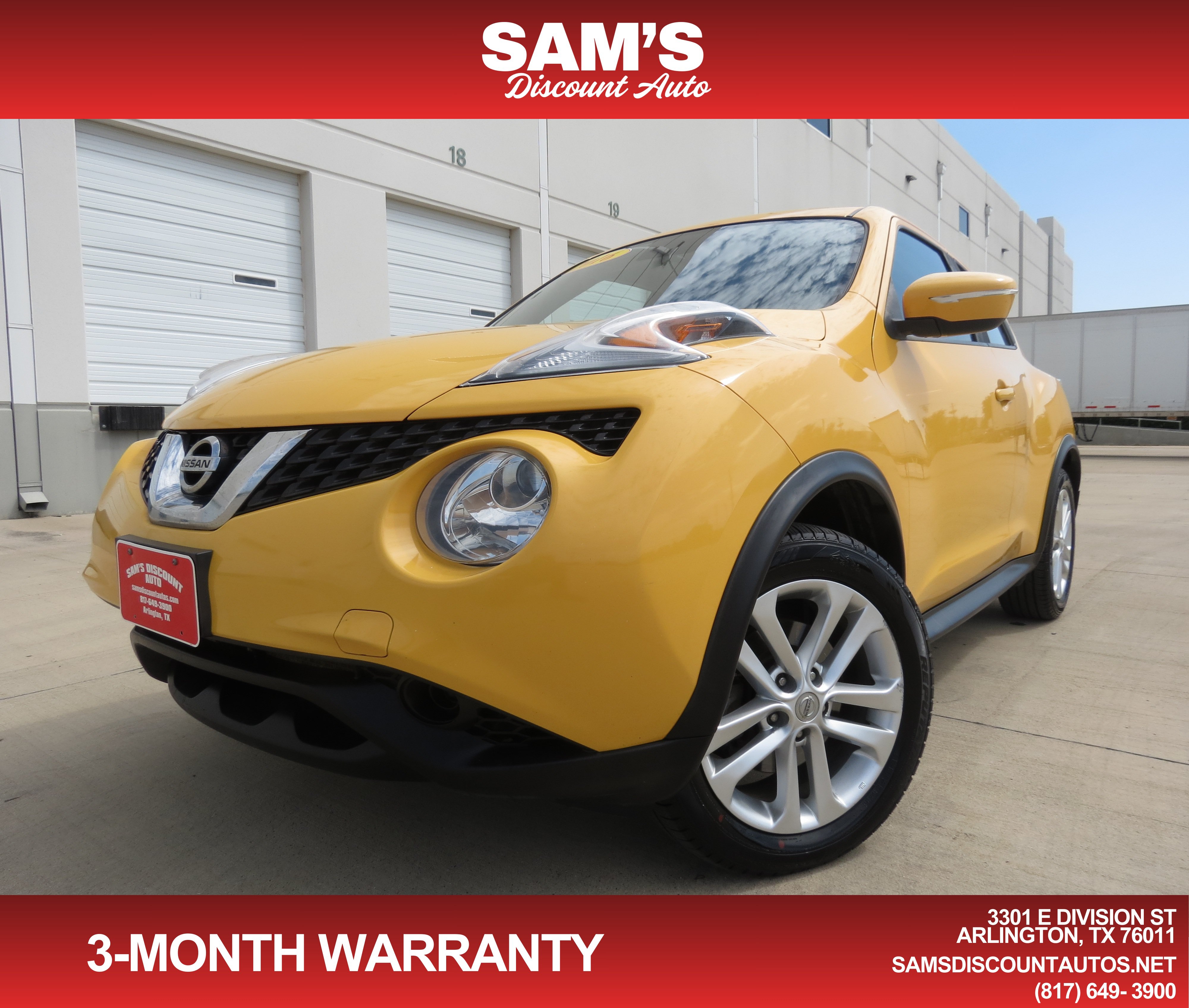 Used 2016 Nissan Juke S AWD/4WD image 1