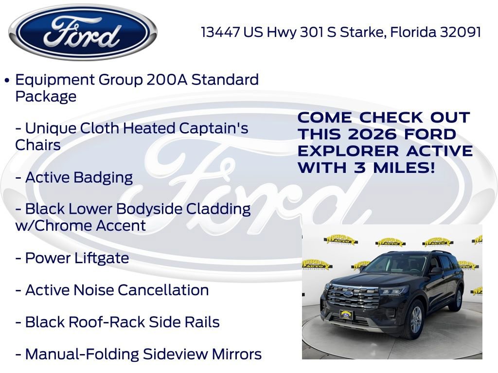 New 2026 Ford Explorer Active image 15
