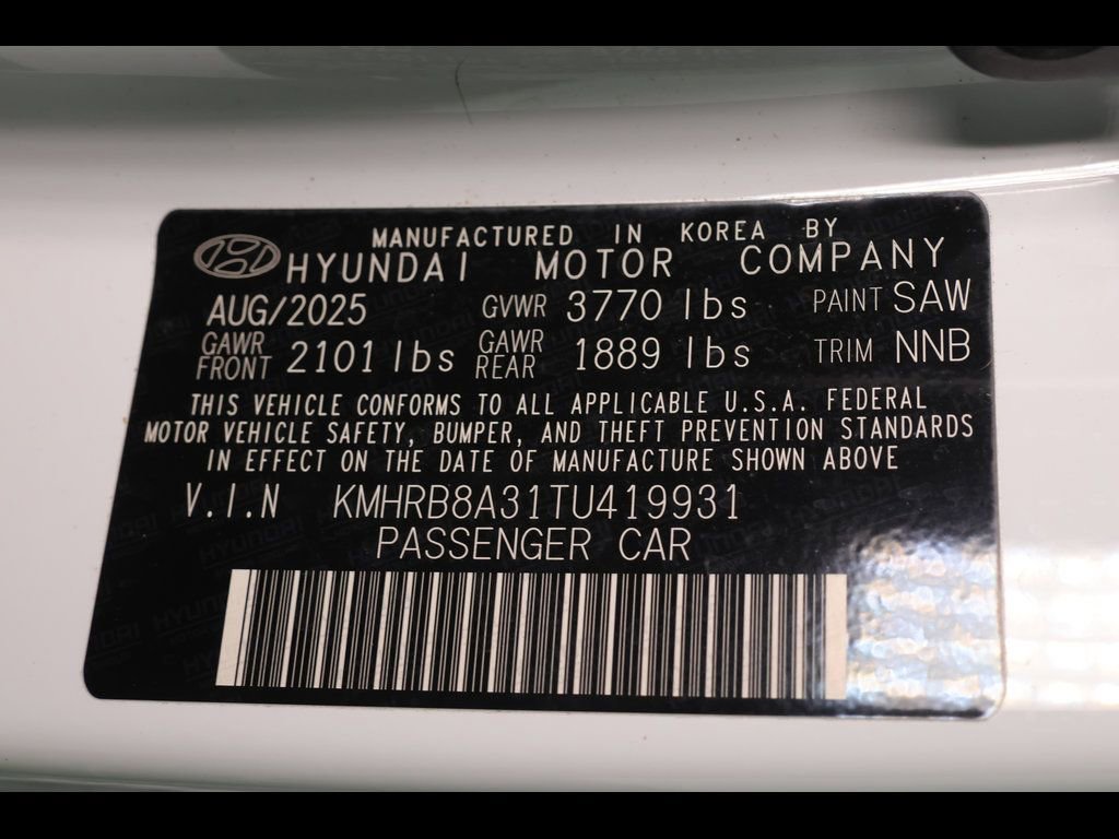 Used 2026 Hyundai Venue SE FWD image 28