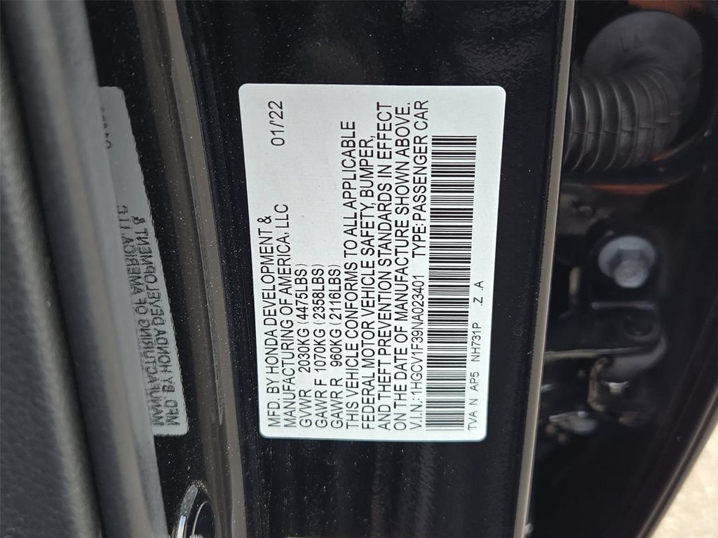 Used 2022 Honda Accord Sport image 25