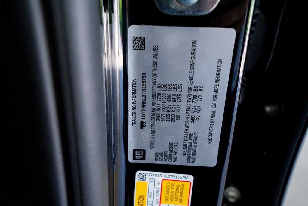 Used 2026 Cadillac Escalade ESV Platinum Sport w/ LPO, ONYX Package image 55