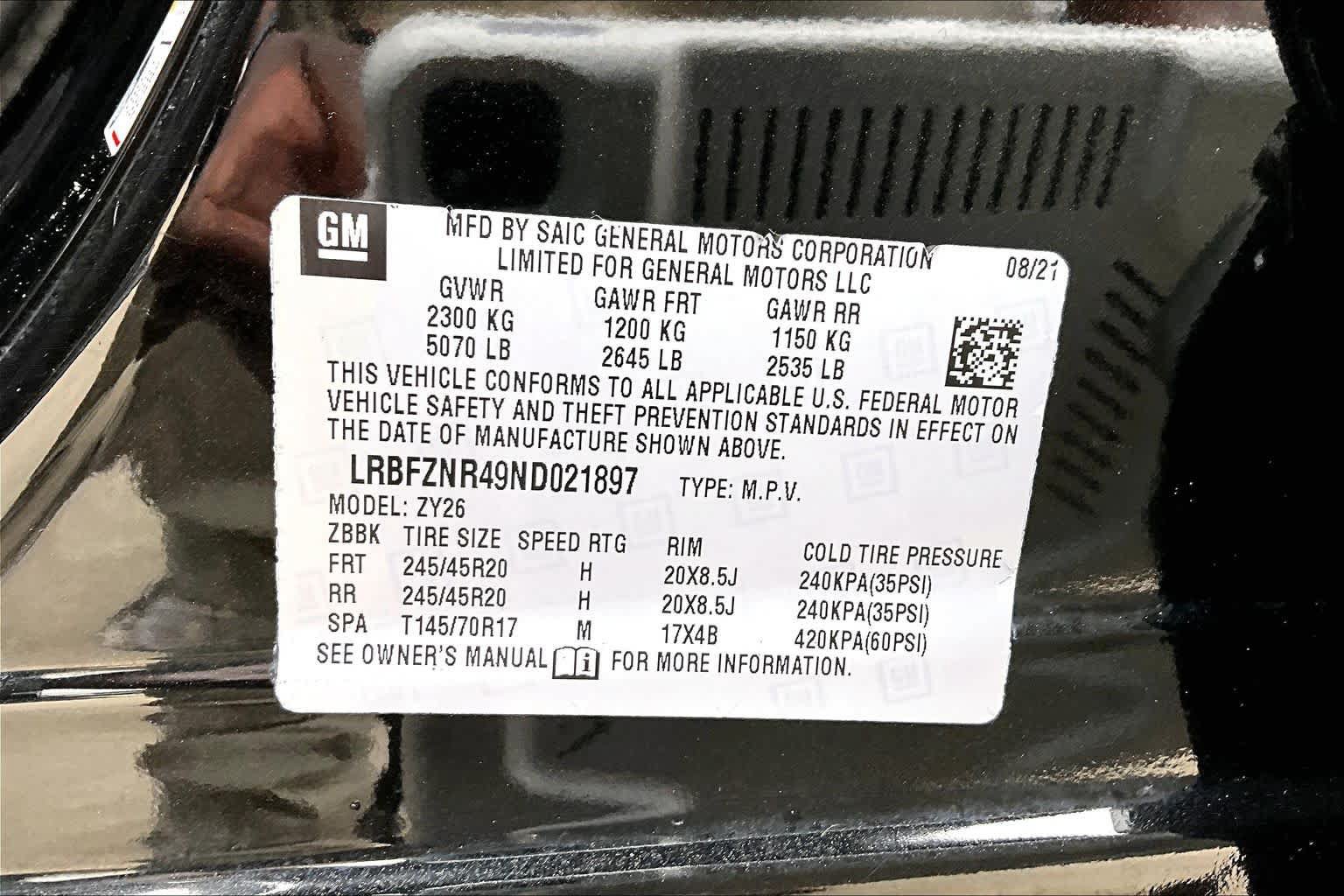 Used 2022 Buick Envision Essence w/ Sport Touring Package FWD image 37