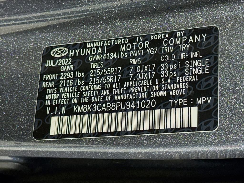 Used 2023 Hyundai Kona SEL w/ Convenience Package AWD/4WD image 31