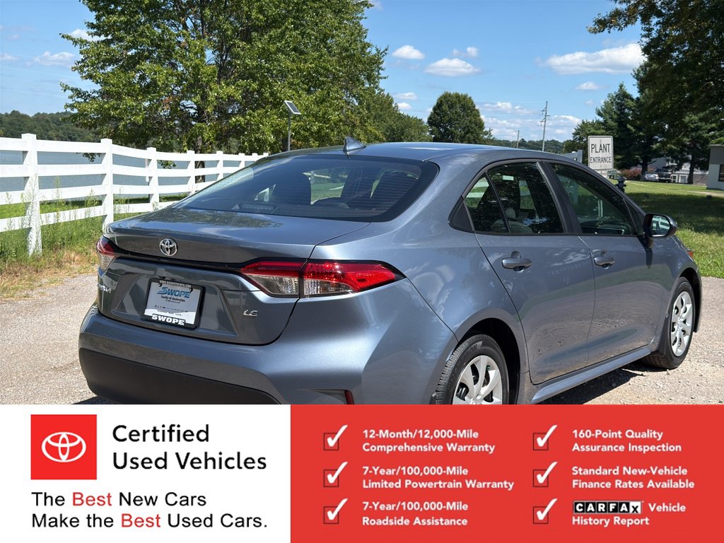 Certified 2026 Toyota Corolla LE FWD image 3