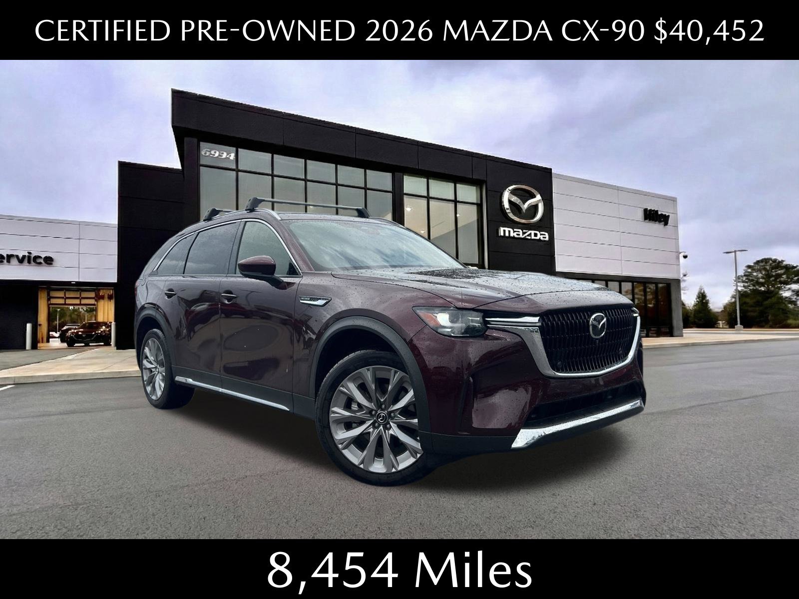 Certified 2026 MAZDA CX-90 3.3 Turbo w/ Premium Plus Pkg