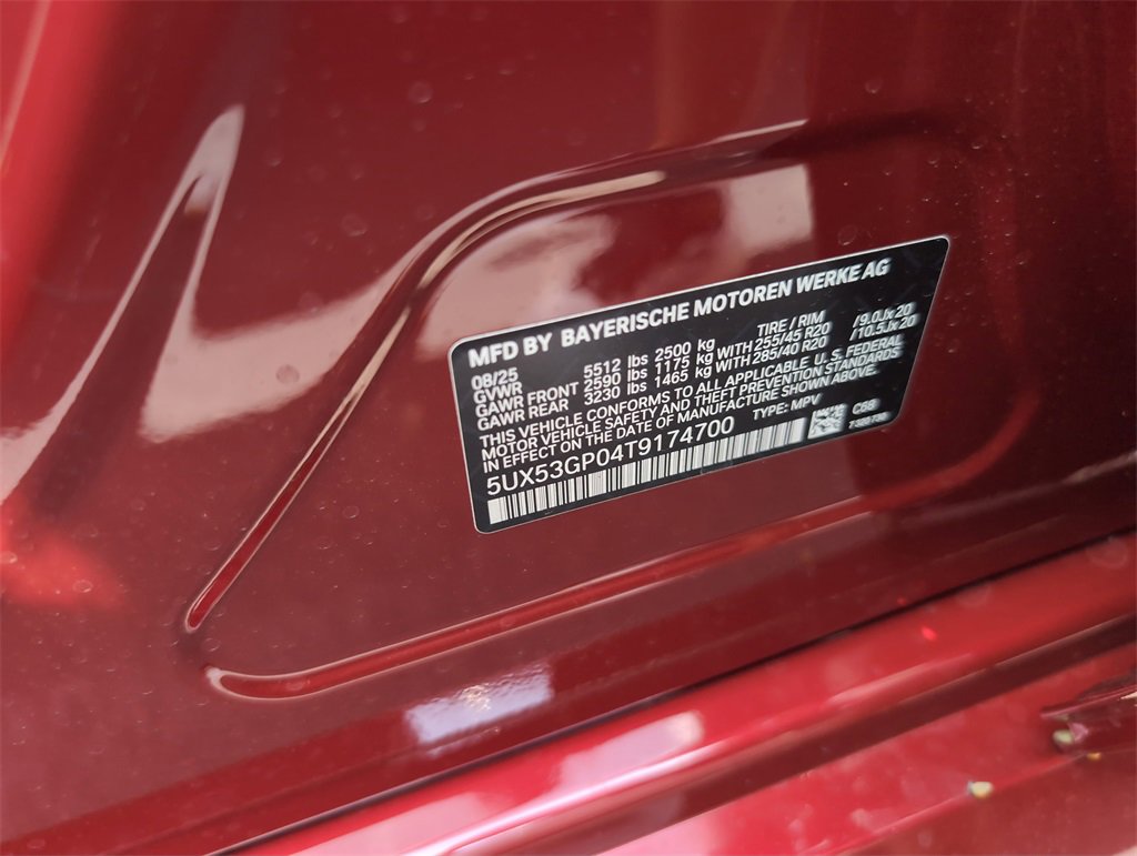 New 2026 BMW X3 xDrive30 w/ M Sport Package image 30