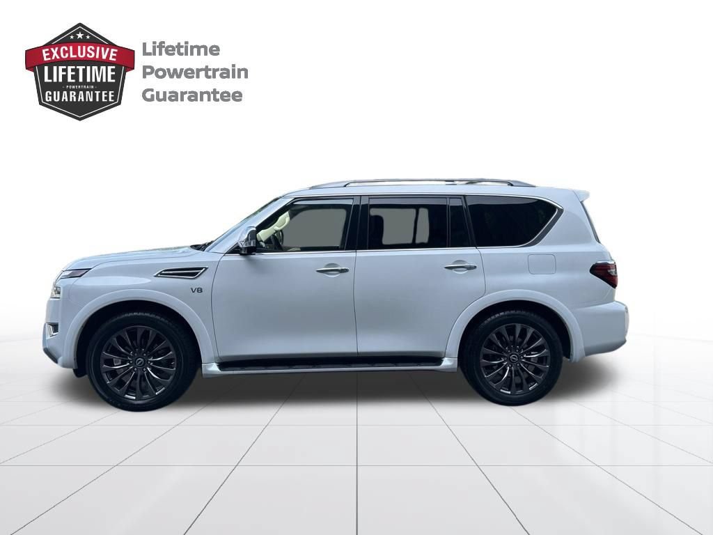 Certified 2022 Nissan Armada Platinum w/ Captain's Chairs Package RWD image 2