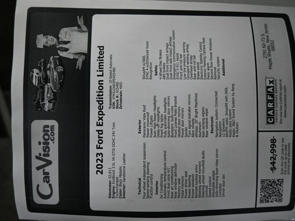 Used 2023 Ford Expedition Limited image 9