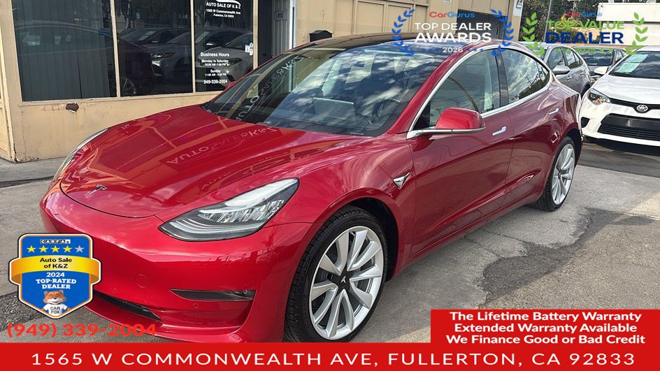 Used 2018 Tesla Model 3 Long Range RWD image 10
