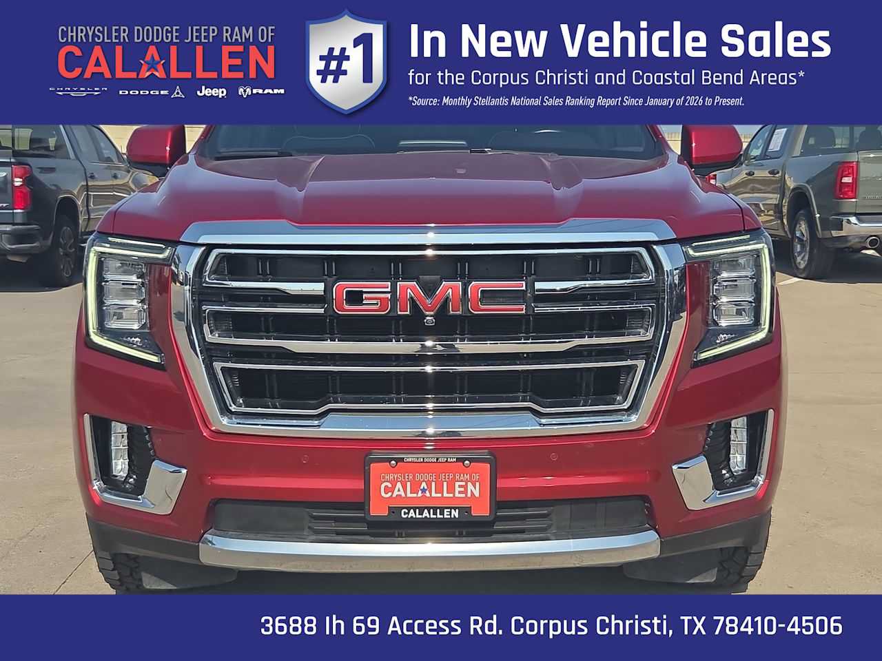 Used 2023 GMC Yukon XL SLT w/ SLT Premium Package RWD image 14