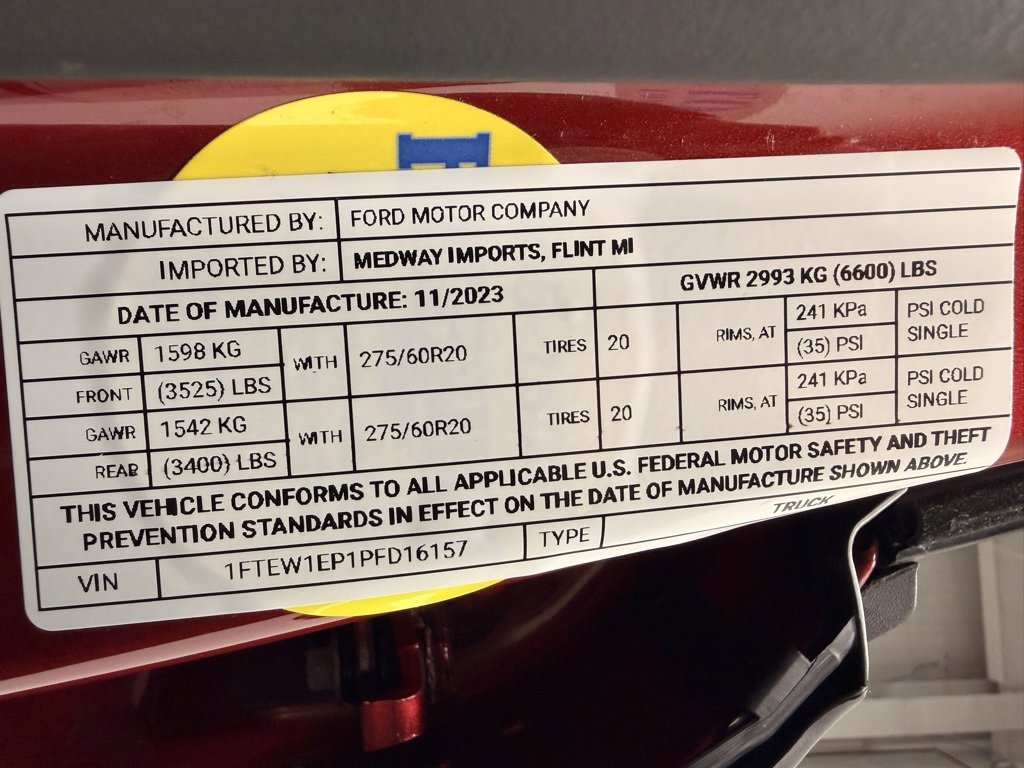 Used 2023 Ford F150 Lariat w/ Equipment Group 502A High image 29