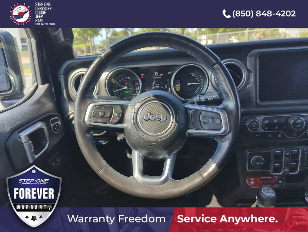 Used 2023 Jeep Wrangler Unlimited Rubicon 4xe w/ Safety Group AWD/4WD image 16