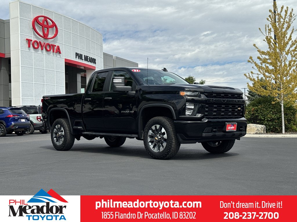 Used 2021 Chevrolet Silverado 2500 Custom w/ Custom Value Package