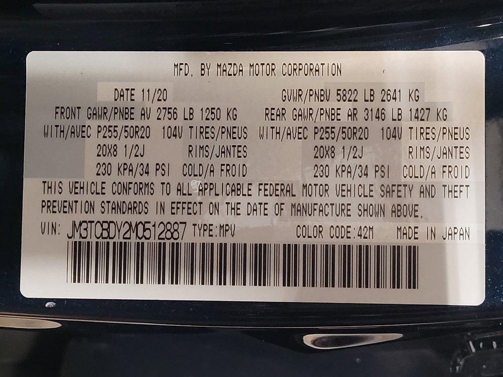 Used 2021 MAZDA CX-9 Grand Touring AWD/4WD image 33