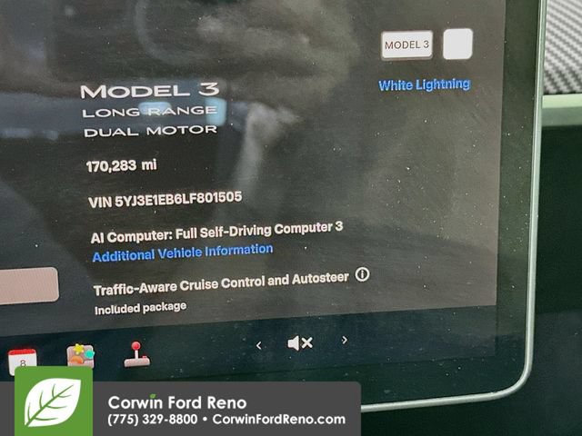 Used 2020 Tesla Model 3 Long Range AWD/4WD image 14
