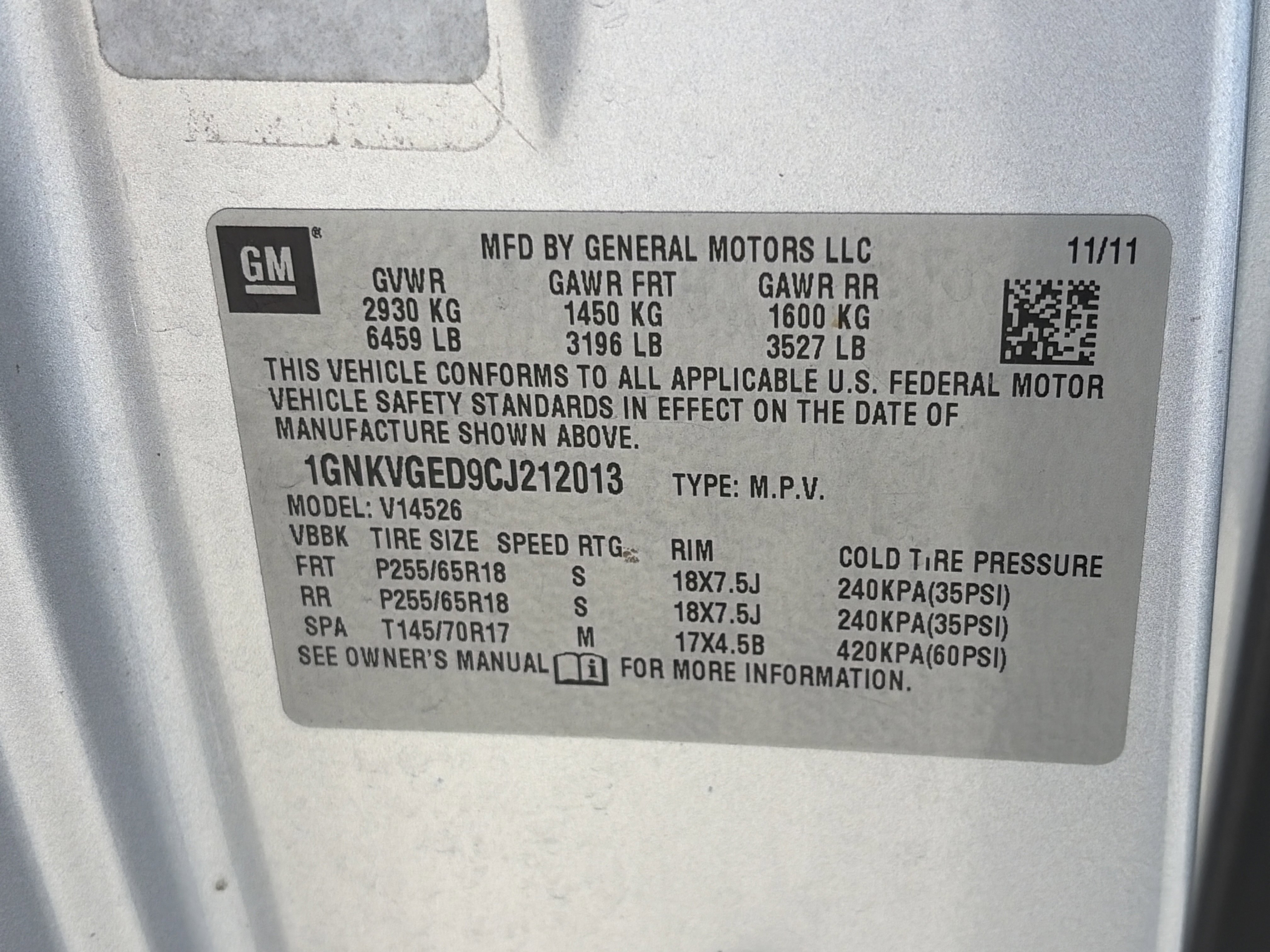 Used 2012 Chevrolet Traverse LT AWD/4WD image 33