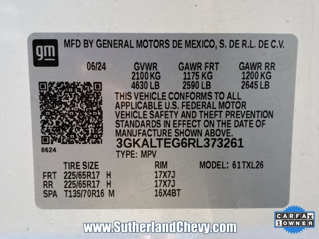 Used 2024 GMC Terrain SLE image 44