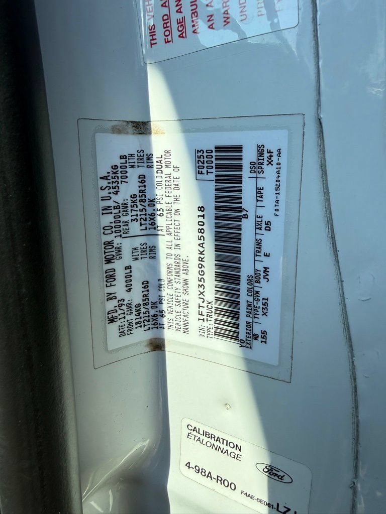 Used 1994 Ford F350 2WD SuperCab DRW image 43