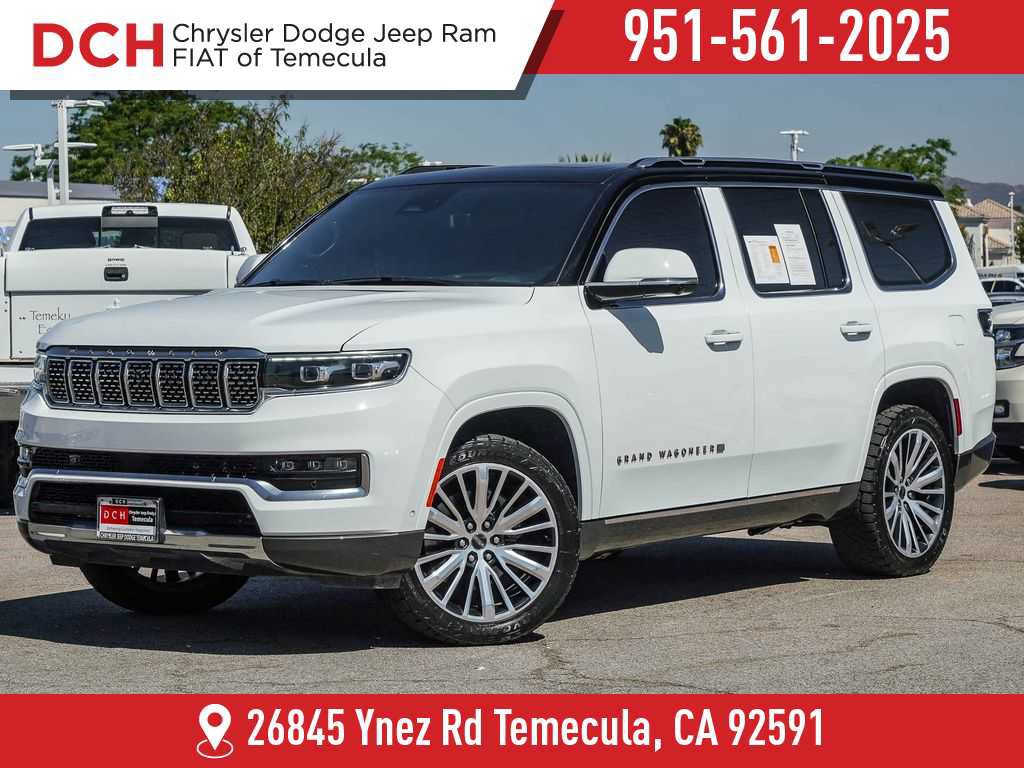 Certified 2022 Jeep Grand Wagoneer Series III w/ Flexible Seating Group AWD/4WD image 1