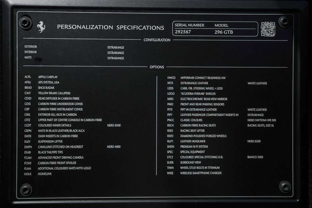 Certified 2023 Ferrari 296 GTB RWD image 45