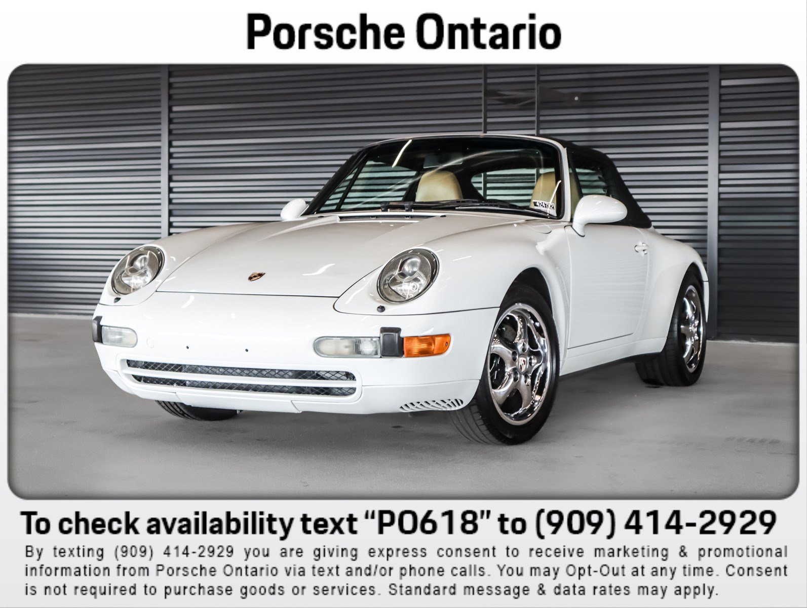 Used 1996 Porsche 911 Cabriolet image 1