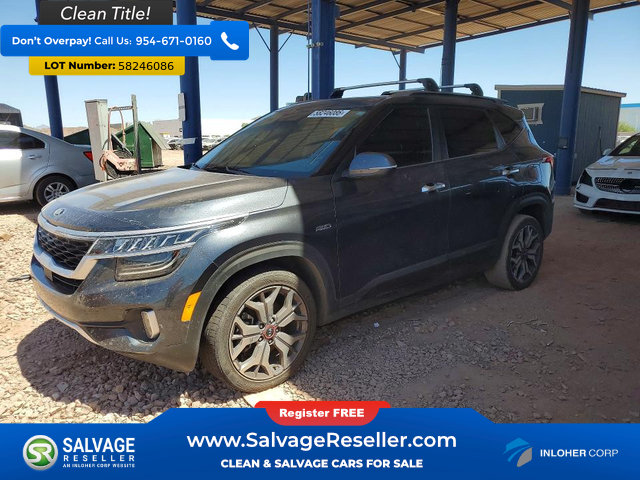 Used 2021 Kia Seltos SX w/ SX Sunroof Package AWD/4WD image 1