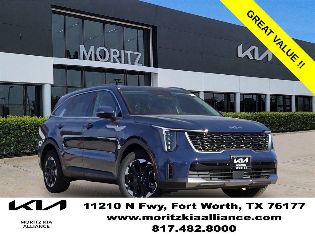 New 2026 Kia Sorento S w/ S Panoramic Sunroof Package