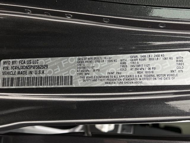 Used 2023 Jeep Wrangler Unlimited Sport AWD/4WD image 22