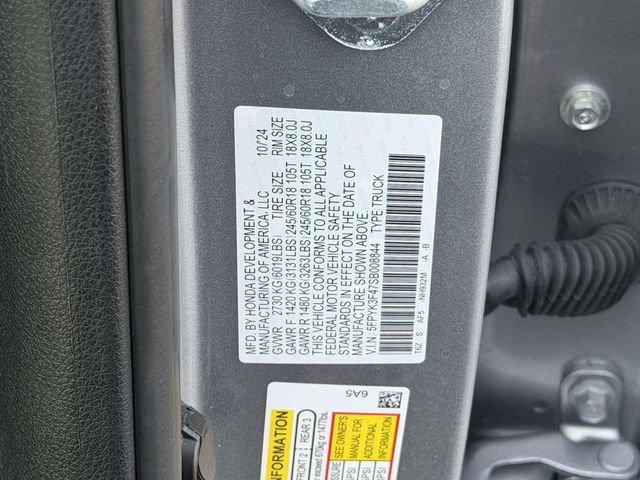 Certified 2025 Honda Ridgeline RTL+ image 21