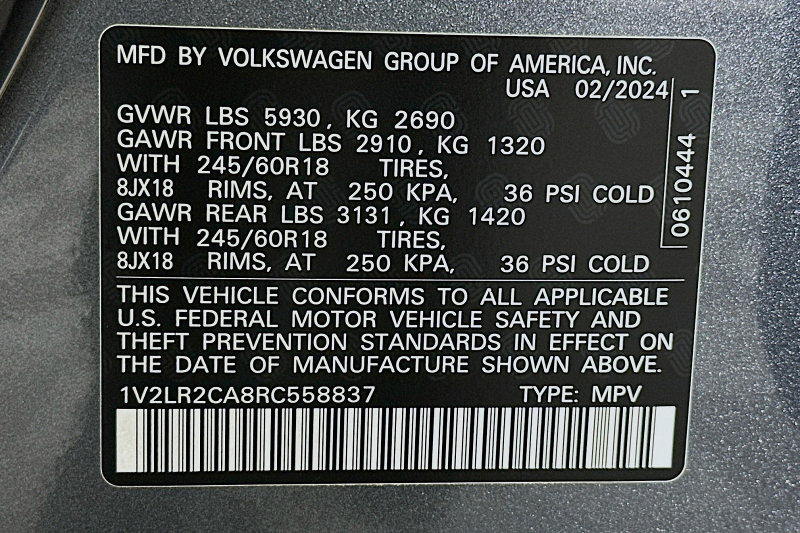 Used 2024 Volkswagen Atlas SE image 25