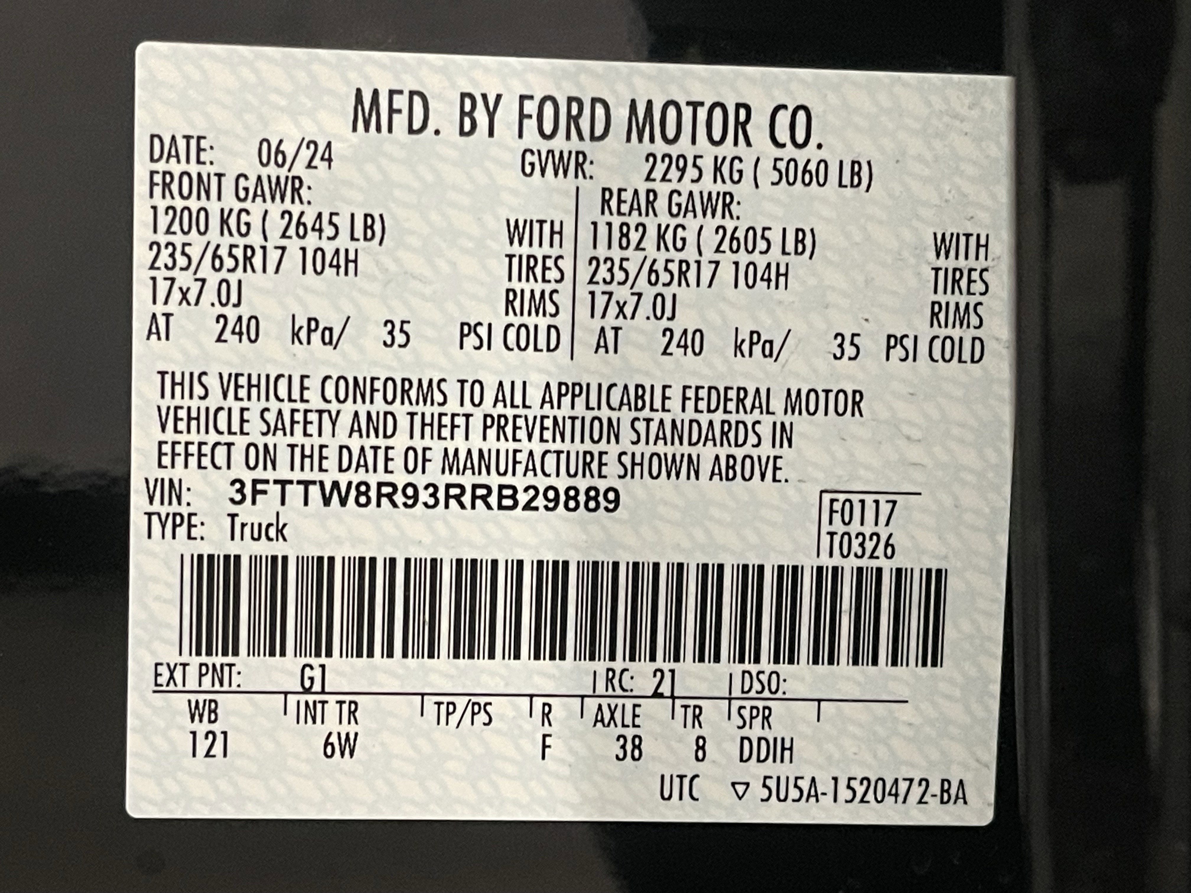 Used 2024 Ford Maverick Tremor w/ Tremor Off-Road Package image 25