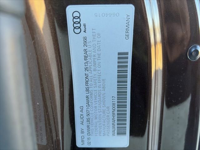 Used 2015 Audi A5 2.0T Prestige w/ Prestige Package image 27