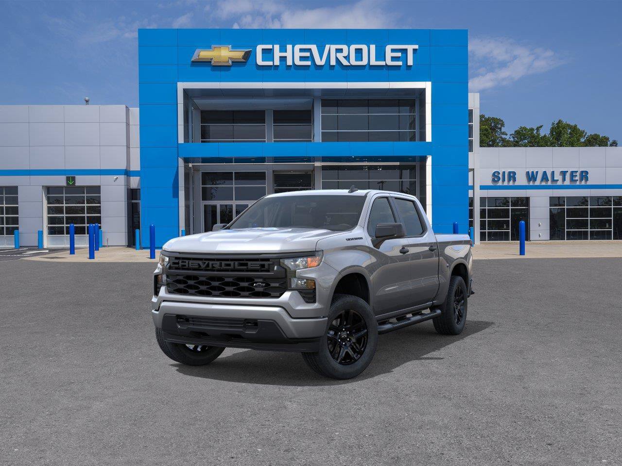 New 2026 Chevrolet Silverado 1500 Custom w/ LPO, Dark Essentials Package AWD/4WD image 9