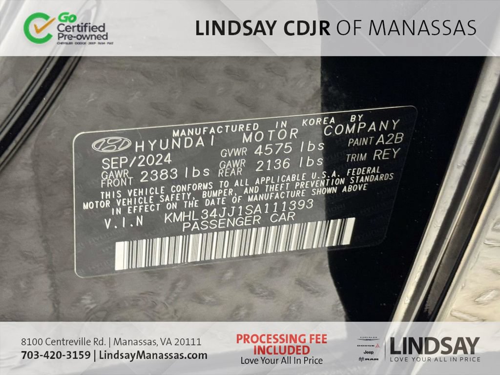 Used 2025 Hyundai Sonata SEL FWD image 33