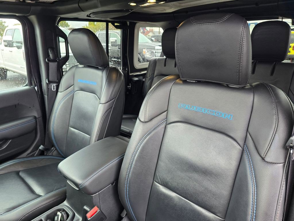 Used 2023 Jeep Wrangler Unlimited Rubicon 4xe w/ Safety Group AWD/4WD image 22