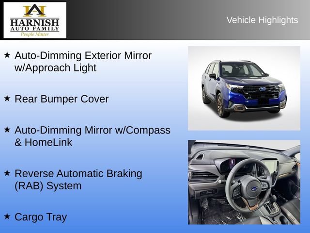 Certified 2025 Subaru Forester Sport w/ Popular Package #1 AWD/4WD image 17