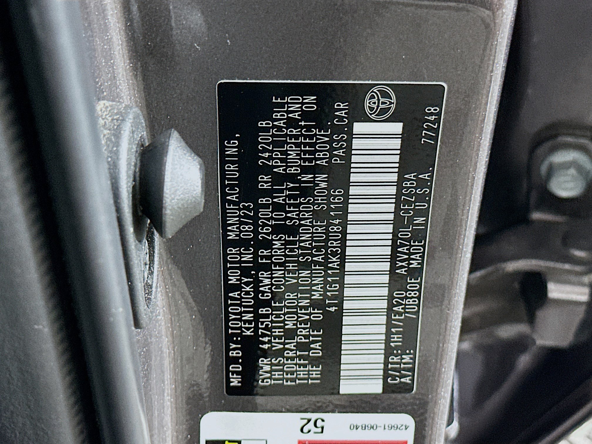 Used 2024 Toyota Camry SE FWD image 12