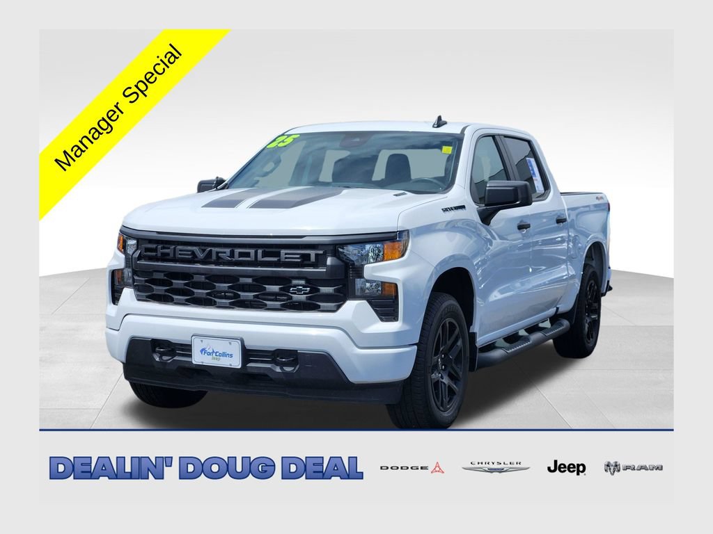 Used 2025 Chevrolet Silverado 1500 Custom w/ Rally Edition AWD/4WD image 1