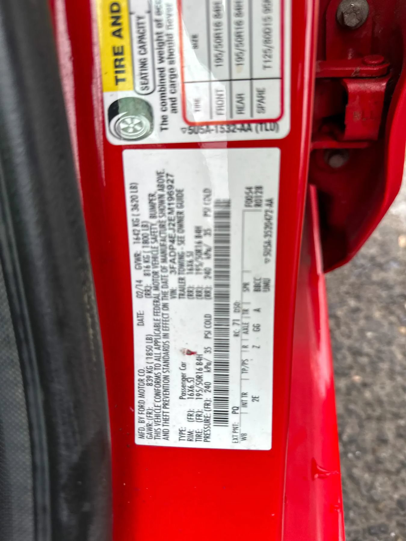Used 2014 Ford Fiesta SE w/ Equipment Group 201A FWD image 39