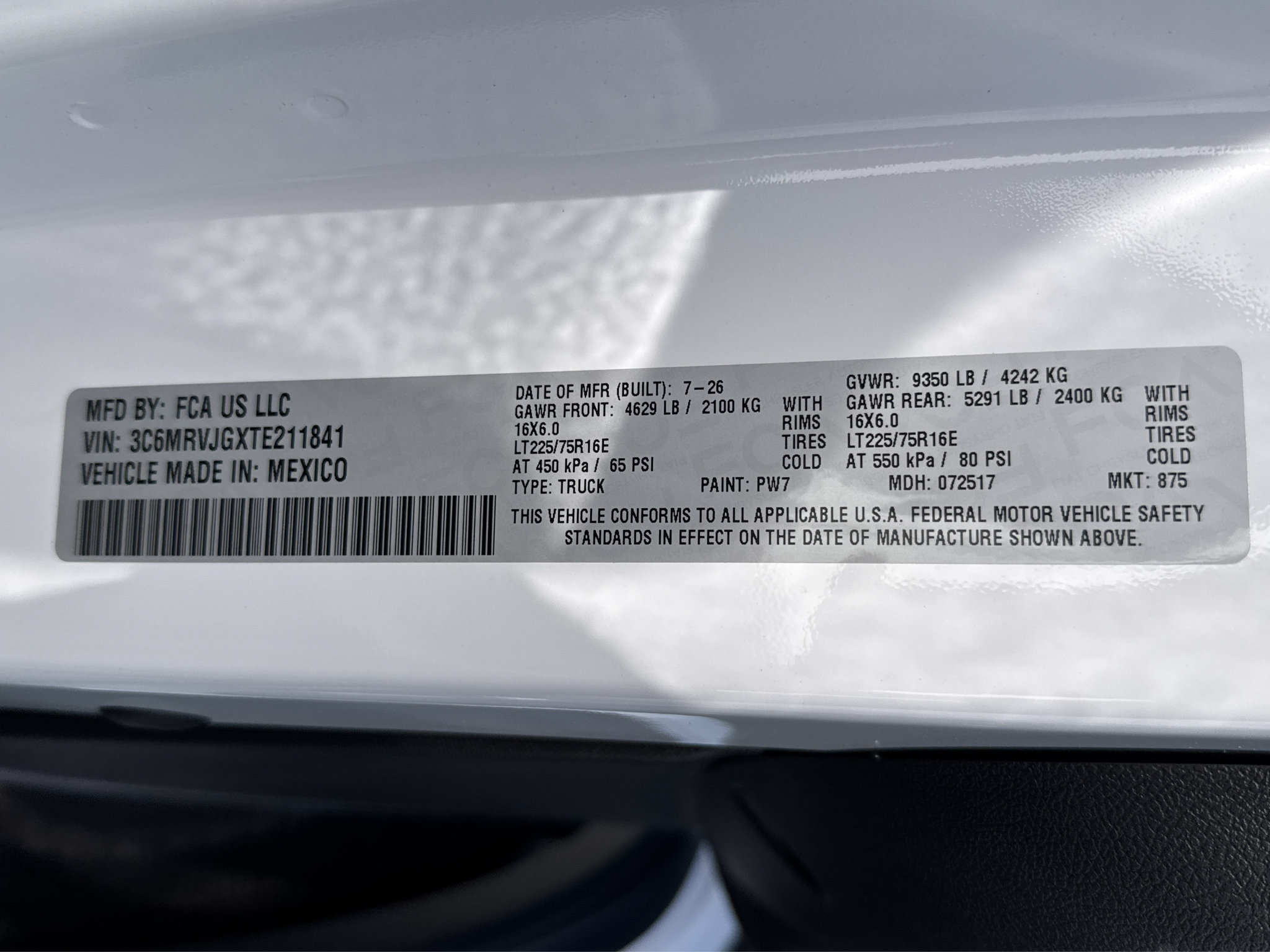 New 2026 RAM ProMaster 3500 w/ Convenience Group FWD image 34