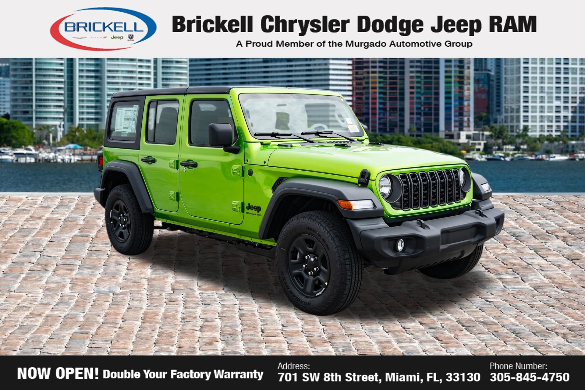 New 2026 Jeep Wrangler Unlimited Sport AWD/4WD image 3