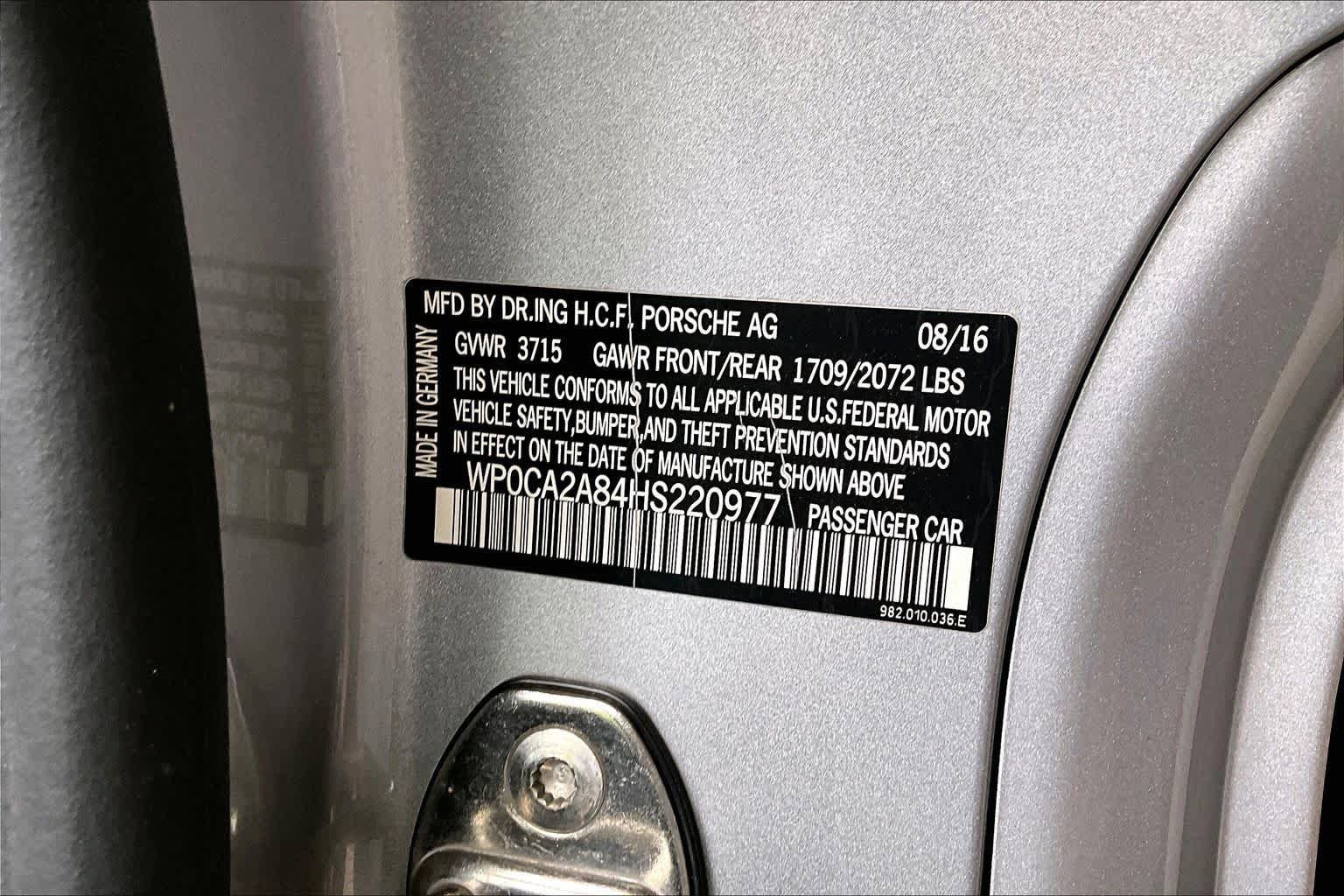Used 2017 Porsche 718 Boxster image 30
