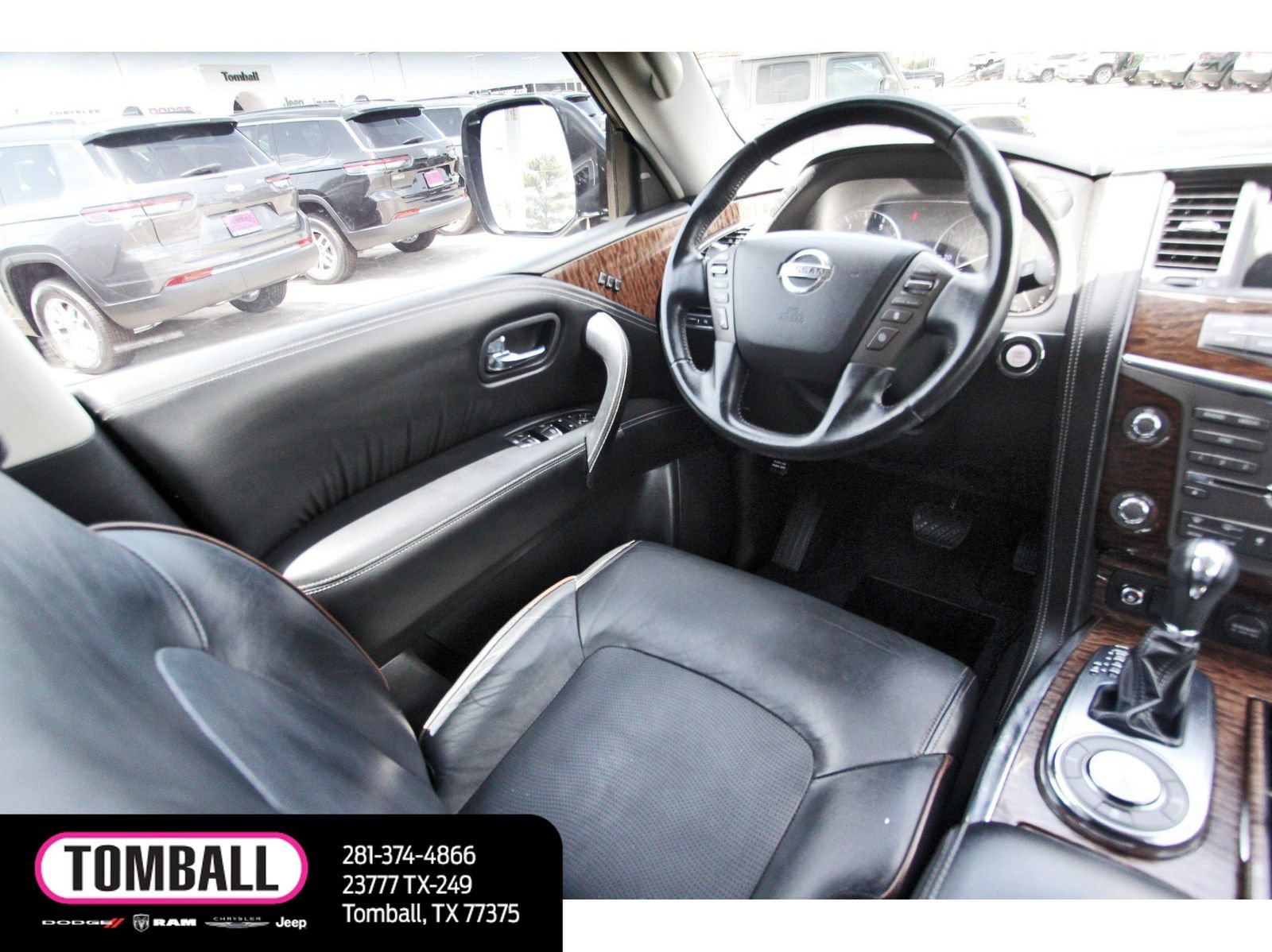 Used 2019 Nissan Armada Platinum w/ Captain's Chairs Package RWD image 9