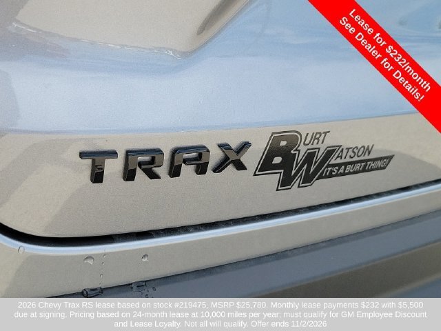 New 2026 Chevrolet Trax RS w/ Driver Confidence Package FWD image 30