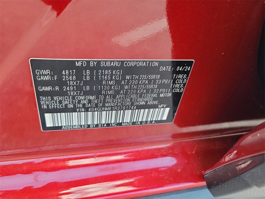 Used 2024 Subaru Crosstrek 2.5i Limited image 32