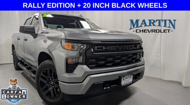 Certified 2025 Chevrolet Silverado 1500 Custom w/ Rally Edition