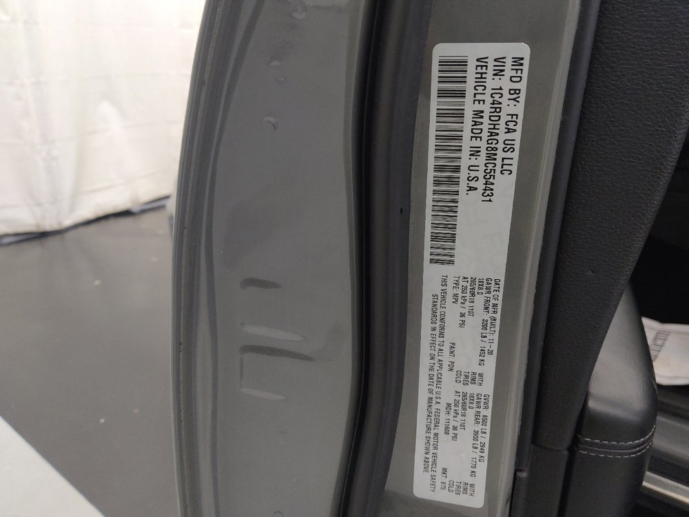 Used 2021 Dodge Durango SXT w/ 3rd Row Seating Group RWD image 33