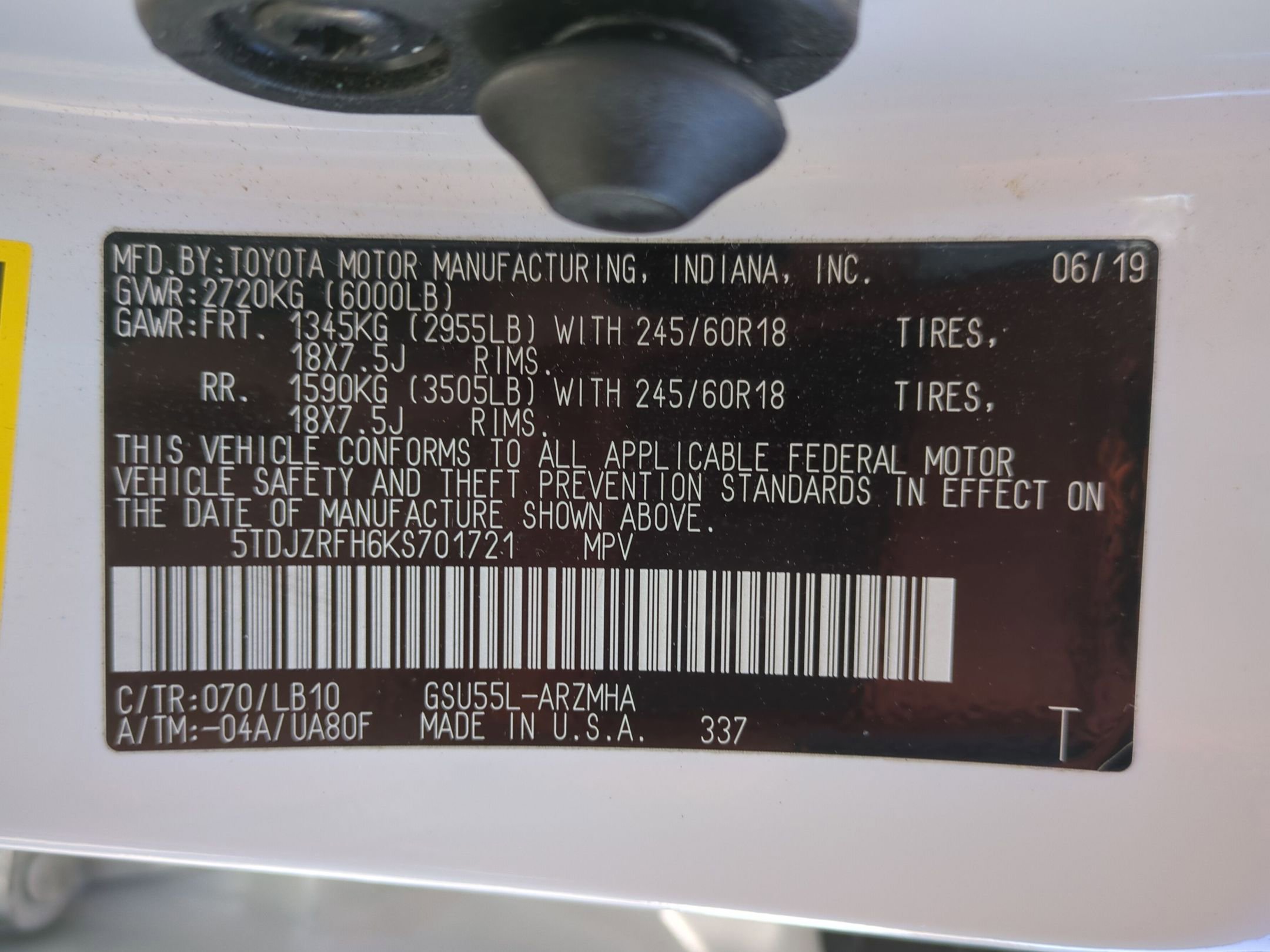 Used 2019 Toyota Highlander XLE image 10