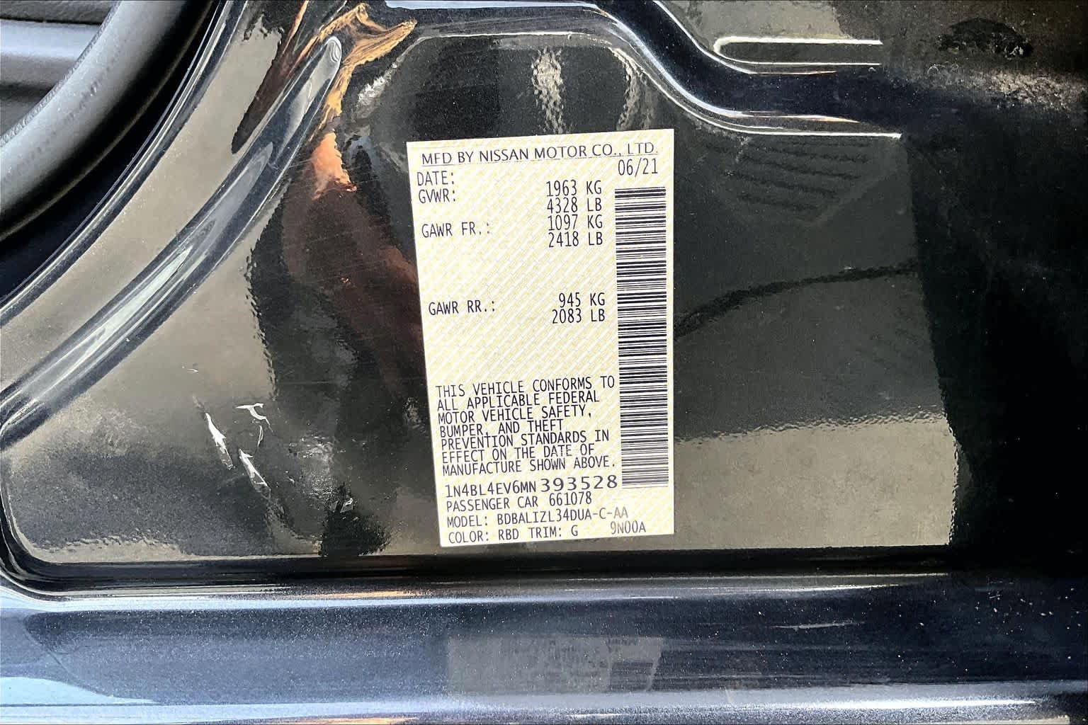 Used 2021 Nissan Altima 2.5 SL image 37